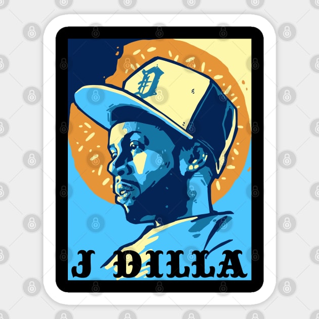 J Dilla Donuts Sticker by Pittih